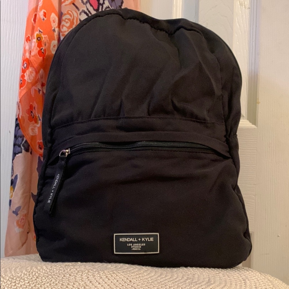 Kendall & Kylie Classic Black Backpack